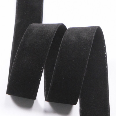 5 Yards/Roll 25 38mm μονόχρωμη διπλή όψη Suede Blank Pressing Velvet Κορδέλα για DIY φιόγκους για χειροτεχνία Αξεσουάρ ρούχων