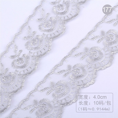 4,5 εκ. Πλάτος 10 Γιάρδες DIY Διακόσμηση Ρούχων Χρώμα Δαντέλα Φόρεμα Κουρτίνες Υδατοδιαλυτή φιλική προς το περιβάλλον δαντέλα