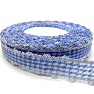 5 Yards/lot 18mm Βαμβακερή Κορδέλα Δαντέλα Χειροποίητο Σχέδιο Εκτυπωμένες Βαμβακερές Κορδέλες για Χριστουγεννιάτικη Διακόσμηση Γάμου DIY ύφασμα ραπτικής