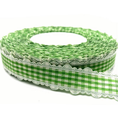 5 Yards/lot 18mm Βαμβακερή Κορδέλα Δαντέλα Χειροποίητο Σχέδιο Εκτυπωμένες Βαμβακερές Κορδέλες για Χριστουγεννιάτικη Διακόσμηση Γάμου DIY ύφασμα ραπτικής