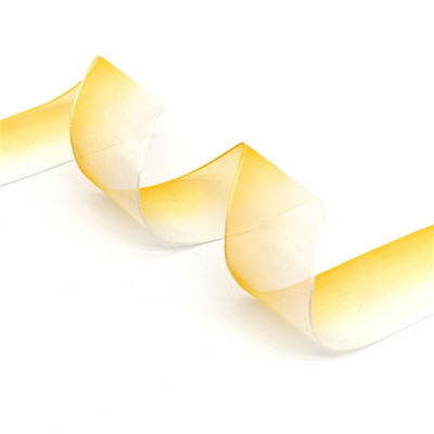 Κορδέλες οργάντζα 25 χιλιοστών ντεγκραντέ για διακόσμηση σπιτιού γάμου DIY Συσκευασία δώρου Χειροποίητα αξεσουάρ #