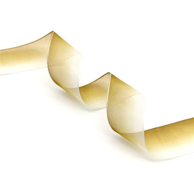 Κορδέλες οργάντζα 25 χιλιοστών ντεγκραντέ για διακόσμηση σπιτιού γάμου DIY Συσκευασία δώρου Χειροποίητα αξεσουάρ #