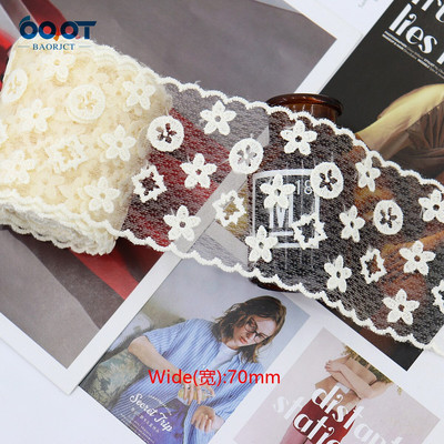 Delikatna mrežasta izvezena čipkasta vrpca 1 jarda 22328-1 DIY ručno rađena mašna Poklon zamotani materijal za rođendansko vjenčanje