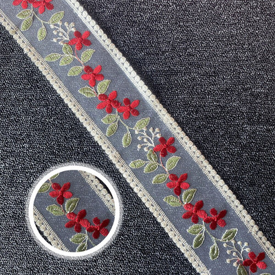 1 ярд 9,5 см мрежа за бродерия прежда дантела за занаятчийски плат за ръкоделие Сватба Направи си сам рокля с панделка Аксесоари за завеси Кукла