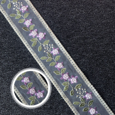 1 ярд 9,5 см мрежа за бродерия прежда дантела за занаятчийски плат за ръкоделие Сватба Направи си сам рокля с панделка Аксесоари за завеси Кукла