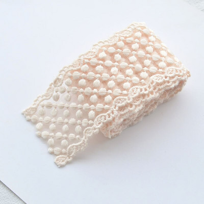 Nouă dantelă brodata de 1 iardă, cu lățime de 5,3 cm, panglică cu dantelă, bricolaj, accesorii pentru păr cu fundă, artizanat, lățime, țesături africane