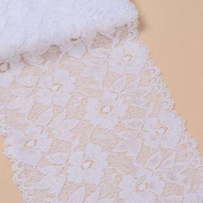 HL 1 Yard 16CM Φαρδιά Πολύχρωμη Stretch Δαντέλα Πλεκτά DIY Ρούχα Ύφασμα Εσώρουχα Αξεσουάρ Ρούχα Φούστα Διακόσμηση HB005