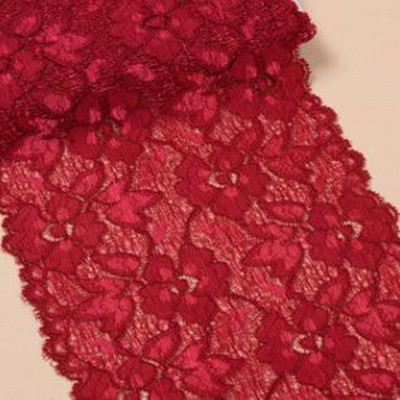 HL 1 Yard 16CM Φαρδιά Πολύχρωμη Stretch Δαντέλα Πλεκτά DIY Ρούχα Ύφασμα Εσώρουχα Αξεσουάρ Ρούχα Φούστα Διακόσμηση HB005