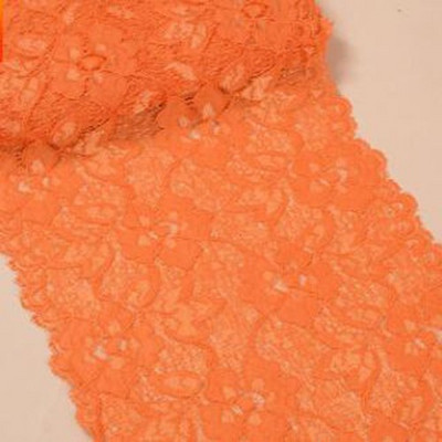 HL 1 Yard 16CM Φαρδιά Πολύχρωμη Stretch Δαντέλα Πλεκτά DIY Ρούχα Ύφασμα Εσώρουχα Αξεσουάρ Ρούχα Φούστα Διακόσμηση HB005