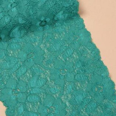 HL 1 Yard 16CM Φαρδιά Πολύχρωμη Stretch Δαντέλα Πλεκτά DIY Ρούχα Ύφασμα Εσώρουχα Αξεσουάρ Ρούχα Φούστα Διακόσμηση HB005