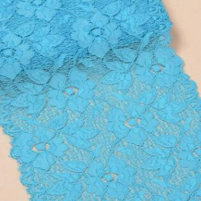 HL 1 Yard 16CM Φαρδιά Πολύχρωμη Stretch Δαντέλα Πλεκτά DIY Ρούχα Ύφασμα Εσώρουχα Αξεσουάρ Ρούχα Φούστα Διακόσμηση HB005