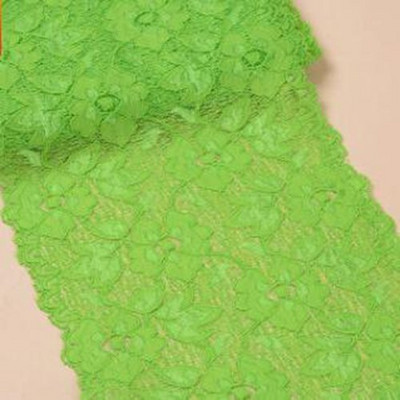 HL 1 Yard 16CM Φαρδιά Πολύχρωμη Stretch Δαντέλα Πλεκτά DIY Ρούχα Ύφασμα Εσώρουχα Αξεσουάρ Ρούχα Φούστα Διακόσμηση HB005