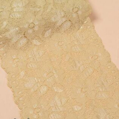 HL 1 Yard 16CM Φαρδιά Πολύχρωμη Stretch Δαντέλα Πλεκτά DIY Ρούχα Ύφασμα Εσώρουχα Αξεσουάρ Ρούχα Φούστα Διακόσμηση HB005