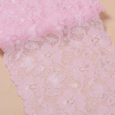 HL 1 Yard 16CM Φαρδιά Πολύχρωμη Stretch Δαντέλα Πλεκτά DIY Ρούχα Ύφασμα Εσώρουχα Αξεσουάρ Ρούχα Φούστα Διακόσμηση HB005