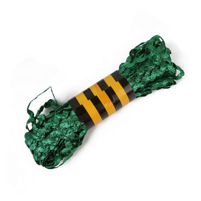 15 jardi/krunt 8 mm metallist terüleenist lint Zig Zag Ric Rac pitslint pulmapeo kaunistamiseks DIY õmbluspitsiga käsitöö