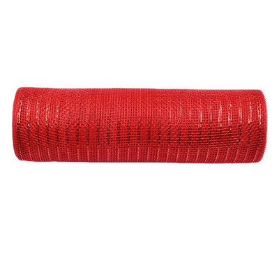 10 jardi polimerne mrežaste vrpce DIY rolne za božićne ukrase Pakiranje rukotvorina Potrepštine za festivale Pakiranje cvijeća Mreža Mašne Omatanje