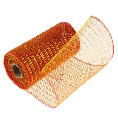 10 jardi polimerne mrežaste vrpce DIY rolne za božićne ukrase Pakiranje rukotvorina Potrepštine za festivale Pakiranje cvijeća Mreža Mašne Omatanje