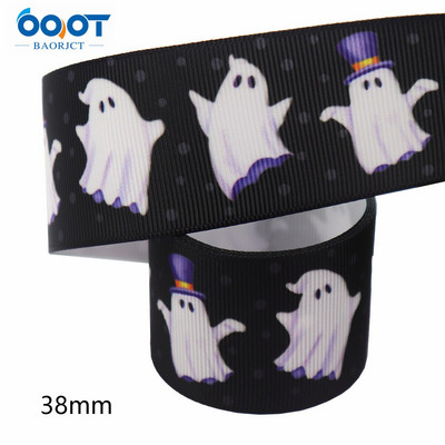 1-1/2"(38mm),10Yards Halloween Series Grosgrain Ribbons,M-21711-1027 Αξεσουάρ με καπέλο φιόγκου Συσκευασία δώρου DIY Χειροποίητο