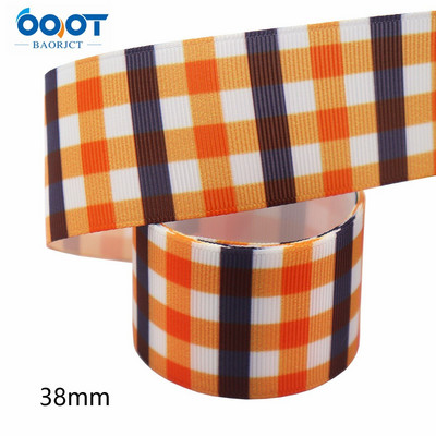 1-1/2"(38mm),10Yards Halloween Series Grosgrain Ribbons,M-21711-1027 Αξεσουάρ με καπέλο φιόγκου Συσκευασία δώρου DIY Χειροποίητο