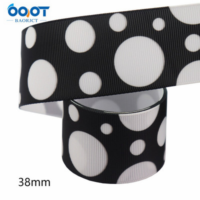 1-1/2"(38mm),10Yards Halloween Series Grosgrain Ribbons,M-21711-1027 Αξεσουάρ με καπέλο φιόγκου Συσκευασία δώρου DIY Χειροποίητο