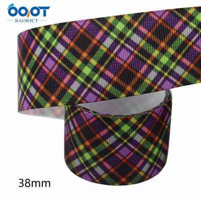 1-1/2"(38mm),10Yards Halloween Series Grosgrain Ribbons,M-21711-1027 Αξεσουάρ με καπέλο φιόγκου Συσκευασία δώρου DIY Χειροποίητο