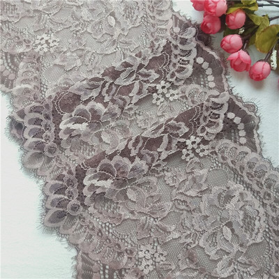 23,5 εκ. Δαντέλα Stretch Διπλή Δαντέλα Δαντέλα Αξεσουάρ Ενδυμάτων Παιώνια Δαντέλα E3524-1