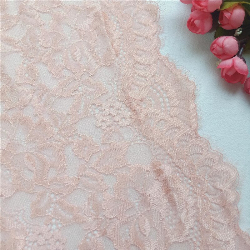 23,5 εκ. Δαντέλα Stretch Διπλή Δαντέλα Δαντέλα Αξεσουάρ Ενδυμάτων Παιώνια Δαντέλα E3524-1