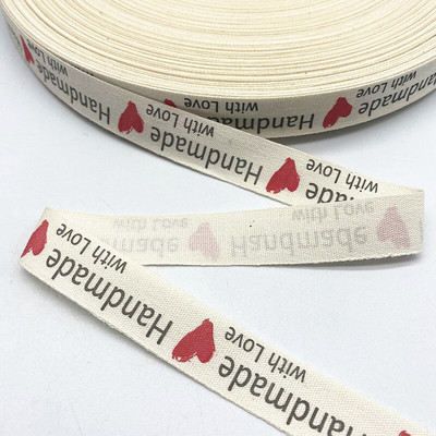 Χριστουγεννιάτικη βαμβακερή κορδέλα 5 υάρδων 15 mm Χειροποίητη τυπωμένη βαμβακερή κορδέλα DIY προμήθειες συσκευασίας δώρου για χριστουγεννιάτικο πάρτι