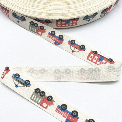 Χριστουγεννιάτικη βαμβακερή κορδέλα 5 υάρδων 15 mm Χειροποίητη τυπωμένη βαμβακερή κορδέλα DIY προμήθειες συσκευασίας δώρου για χριστουγεννιάτικο πάρτι