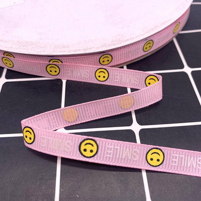 Uus 10 jardi 3/8" 10 mm ingliskeelse kirjamustriga prinditud Grosgrain lint DIY Bowknot rõivaste õmblemine pakkimine käsitöö