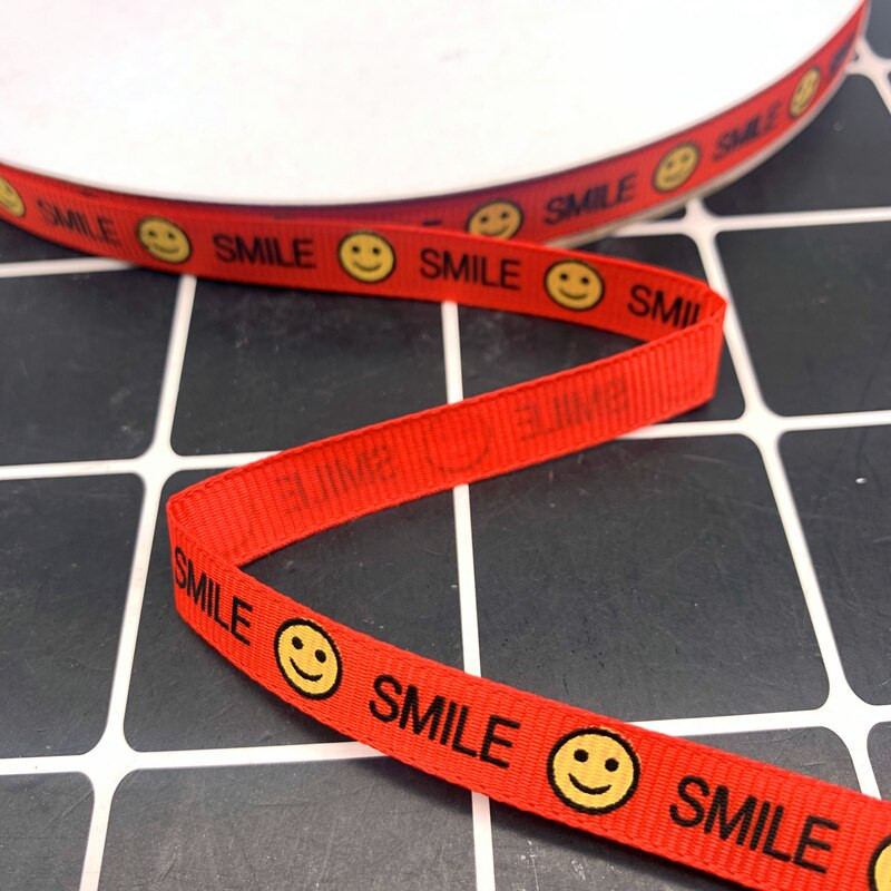 Uus 10 jardi 3/8" 10 mm ingliskeelse kirjamustriga prinditud Grosgrain lint DIY Bowknot rõivaste õmblemine pakkimine käsitöö