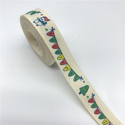 5 Yards/Παρτίδα 15mm Multi Design Βαμβακερή κορδέλα Χειροποίητη εμπριμέ βαμβακερή κορδέλα δαντέλας για ράψιμο υφασμάτων Χριστουγεννιάτικη διακόσμηση