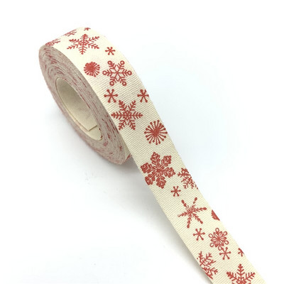 5 Yards/Παρτίδα 15mm Multi Design Βαμβακερή κορδέλα Χειροποίητη εμπριμέ βαμβακερή κορδέλα δαντέλας για ράψιμο υφασμάτων Χριστουγεννιάτικη διακόσμηση