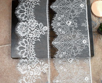 Peen ripsmete pits tikandid lõng tarvikud seksikas aluspesu kaunistus DIY pits tikandid pits