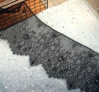 Peen ripsmete pits tikandid lõng tarvikud seksikas aluspesu kaunistus DIY pits tikandid pits