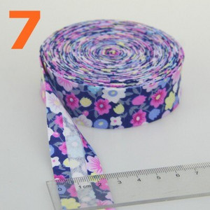 25 mm (1") lățime cu dungi cu flori, imprimare cu stea, călcat, îndoit, din bumbac, curea de legătură cu bandă de legătură, bricolaj, panglică, cusut manual pentru îmbrăcăminte