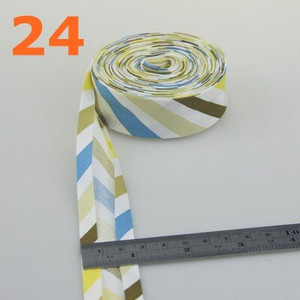 25 mm (1") lățime cu dungi cu flori, imprimare cu stea, călcat, îndoit, din bumbac, curea de legătură cu bandă de legătură, bricolaj, panglică, cusut manual pentru îmbrăcăminte