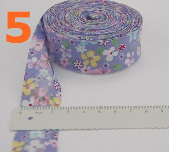25 mm (1") lățime cu dungi cu flori, imprimare cu stea, călcat, îndoit, din bumbac, curea de legătură cu bandă de legătură, bricolaj, panglică, cusut manual pentru îmbrăcăminte