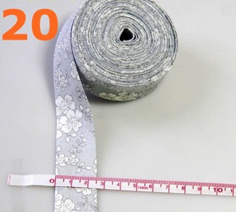 25 mm (1") lățime cu dungi cu flori, imprimare cu stea, călcat, îndoit, din bumbac, curea de legătură cu bandă de legătură, bricolaj, panglică, cusut manual pentru îmbrăcăminte