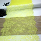 (3m/komplet) Čipka za trepavice za ručni rad 22,5 cm IDY čipkasti ukras Chantilly Čipka od tkanine za šivanje odjeće