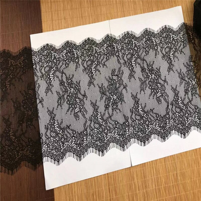 (3m/komplet) Čipka za trepavice za ručni rad 22,5 cm IDY čipkasti ukras Chantilly Čipka od tkanine za šivanje odjeće