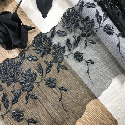 Vezena čipkana tkanina Mrežasta čipkana rukotvorina Dvobojna cvjetna vrpca Čipkasti ukrasi za donje rublje Šivanje grudnjaka Uradi sam vjenčana haljina za lutke