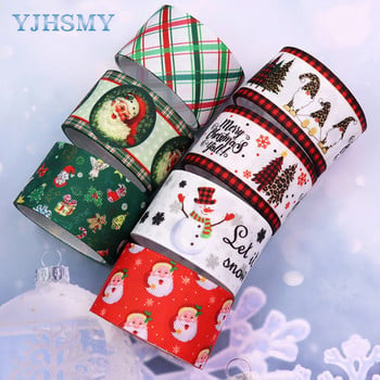 Χριστουγεννιάτικη κορδέλα 5 Yards for Crafts Grosgrain Κορδέλες 1-1/2\'\' για χειροτεχνίες,Φιόγκους μαλλιών,Συσκευασία δώρου,Διακόσμηση γαμήλιου πάρτι