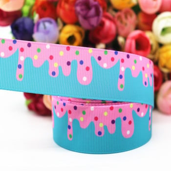 Κορδέλες 25mm 5 Yards Grosgrain Cute Ζωικά μοτίβα Diy Χειροποίητες 100% Πολυεστέρας Μαλακές Κορδέλες Grosgrain 18081807