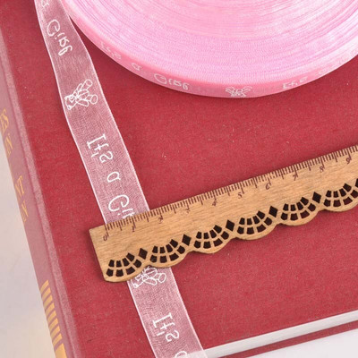 6yard/lot Baby Mix Roosad/sinised paelad käsitööks Õmblemine Dekoratiivsed äärisega pitsid komplektikarp vibu DIY tarvikud kingituste pakkimine C2263