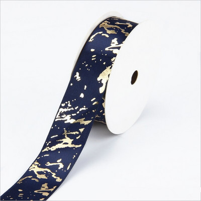 Αναλώσιμα σατέν κορδέλες 5 γιάρδων πλάτους 25 χιλιοστών τυπωμένες για γαμήλια χριστουγεννιάτικη γιορτή DIY κορδέλες περιτυλίγματος φιόγκων