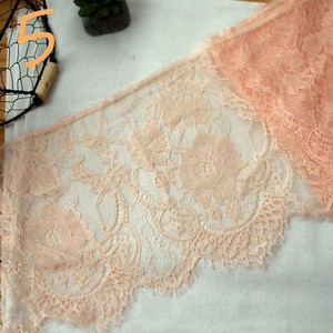 6 μέτρα/παρτίδα πλάτος 27 εκ. Βλεφαρίδες δαντέλα τελειώματα λουλούδι Μονόπλευρο κυματιστό ύφασμα δαντέλας χειροποίητα diy αξεσουάρ ρούχων