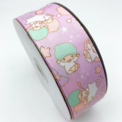 5 meetrit / partii 25 mm 38 mm grosgrain lint lillede trükkimiseks lint jõuludeks pulmakaunistuseks DIY õmbluskangas