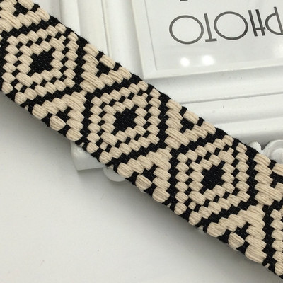 1 jar 4 cm tkana vrpca od etničke čipke za diy rukotvorine torbe Dekoracija remena Odjevni pribor za šivanje Obrubi