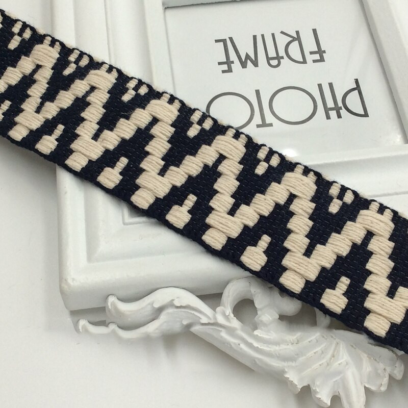 1 jar 4 cm tkana vrpca od etničke čipke za diy rukotvorine torbe Dekoracija remena Odjevni pribor za šivanje Obrubi